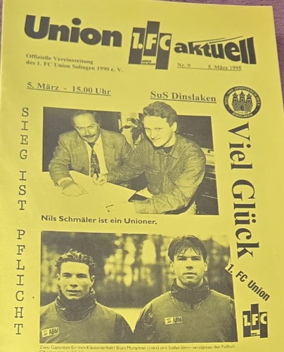1994 oberliga fc - oberliga, union