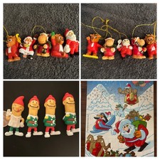 WEIHNACHTEN KONVOLUT FERRERO KINDER 90er + EBERSWALDER ZWERGE + PUZZLE RAR