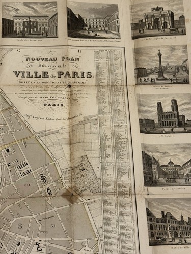 Wichtiger stadtplan von - stadtplan, paris
