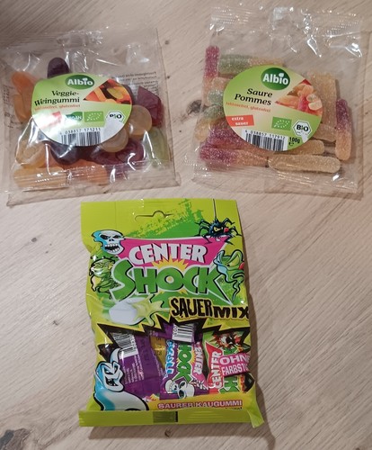 Weingummi veggi saure - veggi, 1x/saure