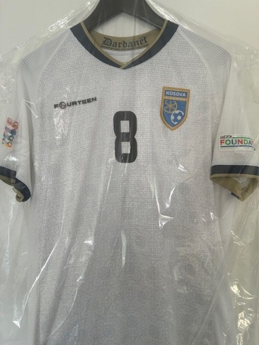 Kosovo matchworn trikot - kosovo,
