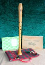 10.1958  Anfänger! Herrmann Moeck Tuju 230! Alt-Blockflöte, top Klang, deut. Gri