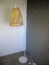 Stehleuchte Bola Weiß/Natur