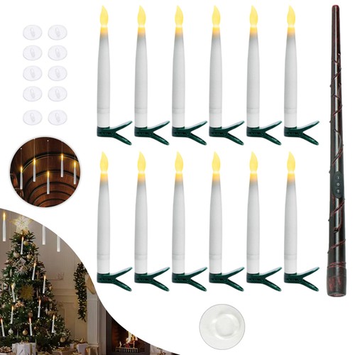 12stk led schwebende kerzen - 12stk,