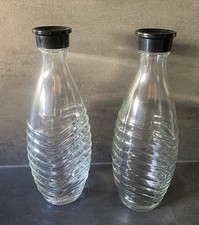 SodaStream Twinpack Crystal Glasflaschen 2 Karaffen Wassersprudler 0,615 L