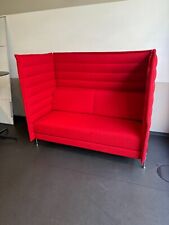 Vitra 2 Sitzer Alcove rot gebraucht