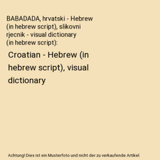 BABADADA, hrvatski - Hebrew