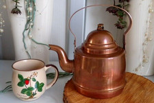 Kupfer Kanne LEKSAND Teekanne