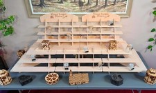 Ladenvitrine/Bastelständer Komplettset mit oder ohne Klapptisch.