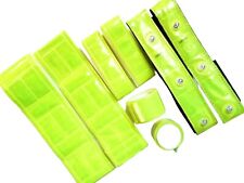 Reflektorband Reflektor LED Armband Leuchtband Klettband Armlinge Ski Snowboard