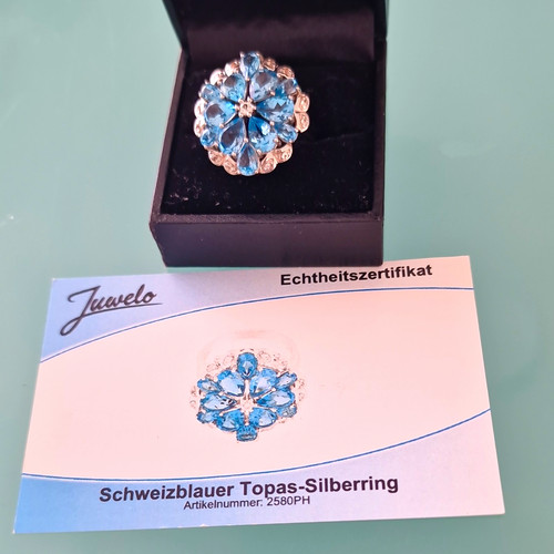 Schweizblauer blautopas - ,
