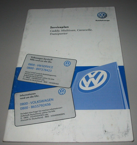 Serviceplan scheckheft - serviceplan, vw