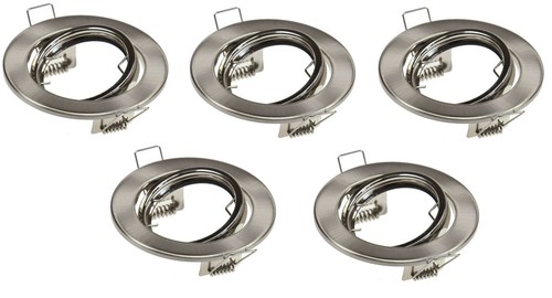 Decken einbaustrahler - 5x, decken-einbaustrahler
