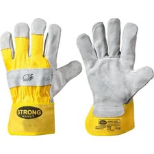 1Paar Arbeitshandschuhe Leder