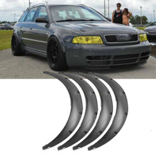 4X Radlauf Verbreiterung Kotflügel Kotflügelverbreiterung Leisten für Audi A4 B5