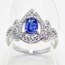 Kyanit cubic zirkonia ring 925 - ring,