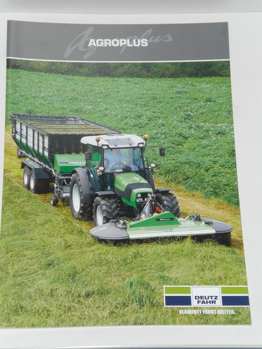 Deutz fahr agroplus - agroplus, traktoren