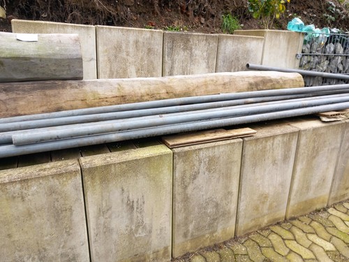 Rundrohr stahl metall - -,