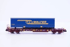 (RBT784) Fleischmann 825051 Taschenwagen AAE „LKW Walter“, DC, N, OVP