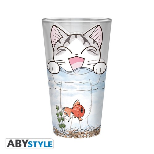 Chi aquarium glas katze cat - glas,