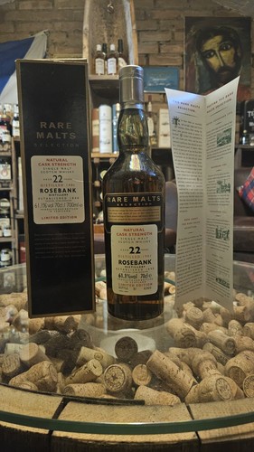 Rosebank 22jahre single malt - rosebank,