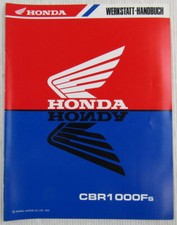 Honda CBR1000F Fs Ergänzung Nachtrag Werkstatthandbuch Reparaturanleitung 1995