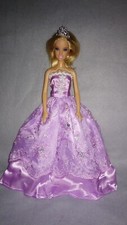 Barbie Puppen Kleid Lila +