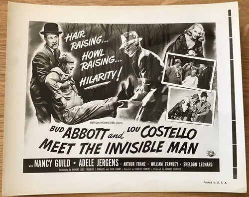 Horror abbott and costello - horror,