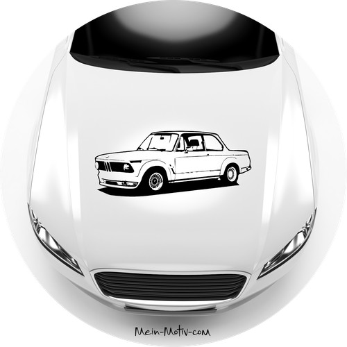 Autoaufkleber bmw 2002 - bmw, turbo