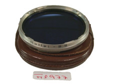 Rollei Rolleiflex Blau Blue Korrektur Correction Lens Filter Bajonett B-IV 4 977