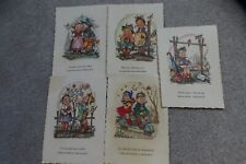 Hummel Postkarten / Ansichtskarten, 5 Stück