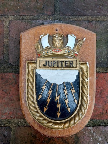 Schiffswappen hms jupiter auf - schiffswappen,