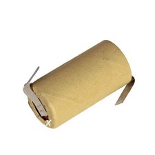 Akku Einzelzelle Sub-C NIMH 2000mAh 1.2V Lötfahne Z-Form