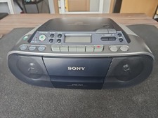 Sony CFD-S01 Tragbares CD-Kassettenradio