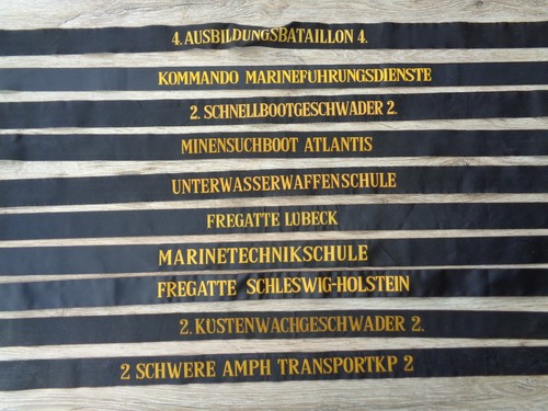 Mützenbänder bundesmarine - mützenbänder,
