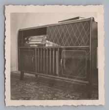 Radioschrank Musiktruhe Radiotruhe - Altes Foto
