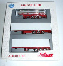Schuco 1:87  Sattelzug Auflieger Set unbedruckt 26900 Junior Line
