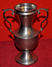 kleine ältere Zinn Vase SKS