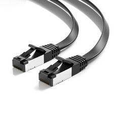 CAT 8.1 Flachkabel Ethernet RJ45 Netzwerkkabel Patchkabel LAN Kabel 0,25m - 10m