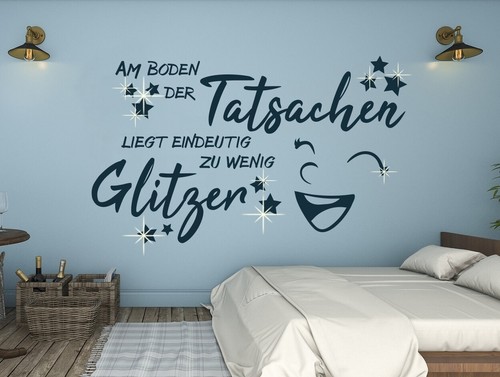 Wandtattoo wohnzimmer spruch - wandtattoo,