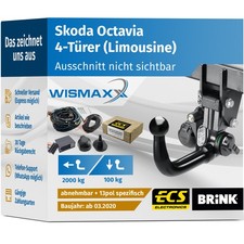 ANHÄNGERKUPPLUNG für Skoda