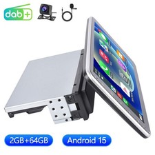 1 DIN 10.1" Android 15 Apple