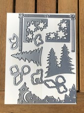 Stampin Up Stanzformen FESTTAGSDESIGN, schöne 3D-Tannen