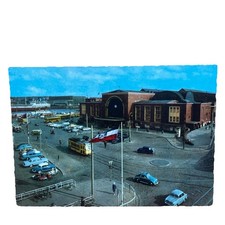 Postkarte AK Kiel Hauptbahnhof