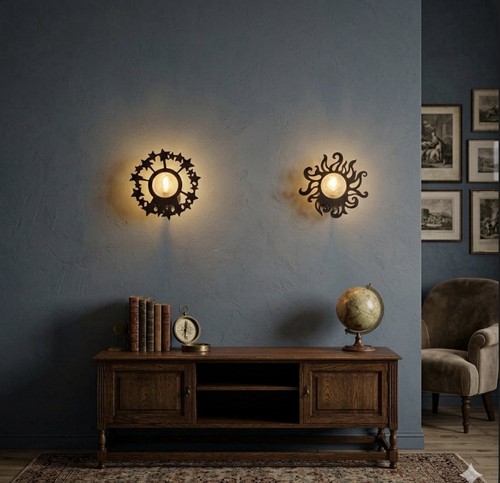 Vintage whimsical celestial - whimsical,