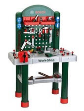 Bosch Work-Shop 82teilig Werkbank für Kinder 68x39x102cm Arbeitsflächenhöhe 49cm