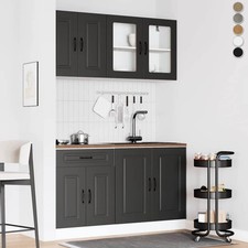 Küchenzeile Einbauküche Schrank-Set Unterschrank Küchenschrank Hängeschrank Neu