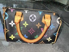 Louis Vuitton Mini Speedy Nano Multicolor Monogram Takashi Murakami 2004