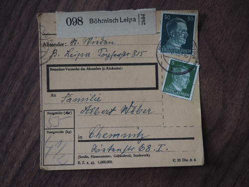 Reich paketkarte - d.reich,