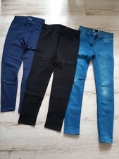 3x Mädchen Hosen Jeanshosen Jeans  Leggings  Gr.146/152